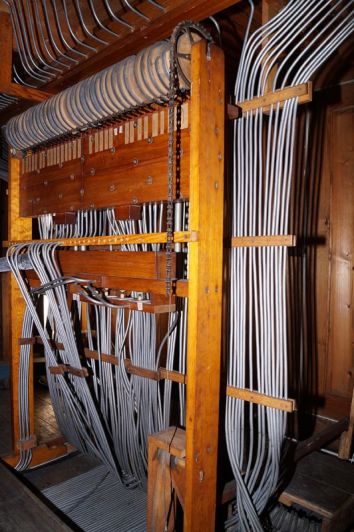 Orgeldetailfoto Gebr.-Jehmlich-Orgel Lunzenau