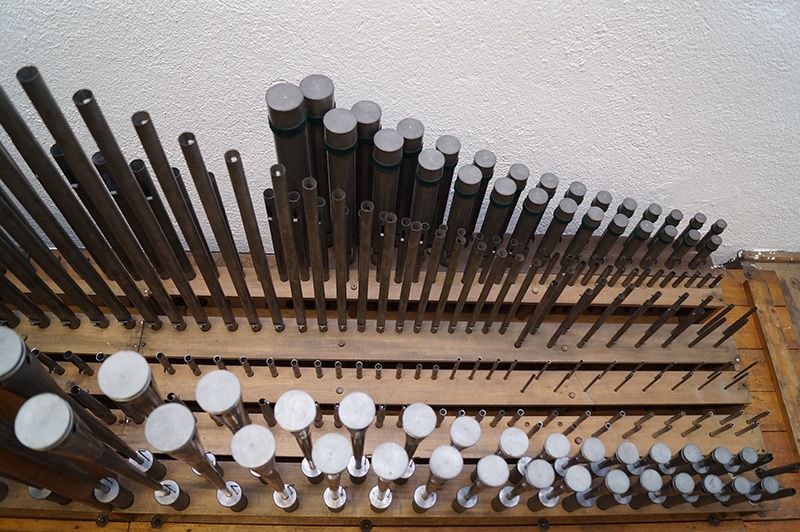 Orgeldetailfoto Gebr.-Jehmlich-Orgel Lunzenau