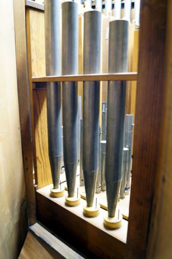 Orgeldetailfoto Ernst-Röver-Orgel Gera