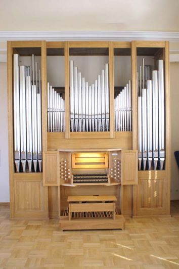 Orgeldetailfoto Thomas-Wolf-Orgel Coburg