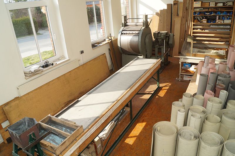 Vogtländischer Orgelbau Wolf – Gießraum und Metallpfeifenwerkstatt